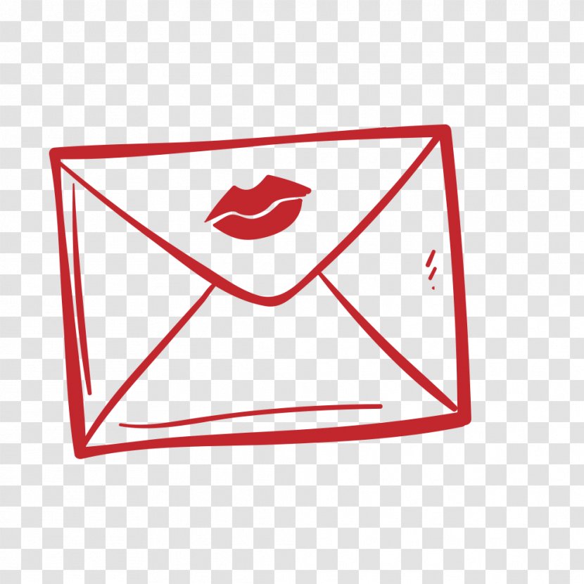 Email Symbol Icon - Address - Heart-shaped Envelope Transparent PNG