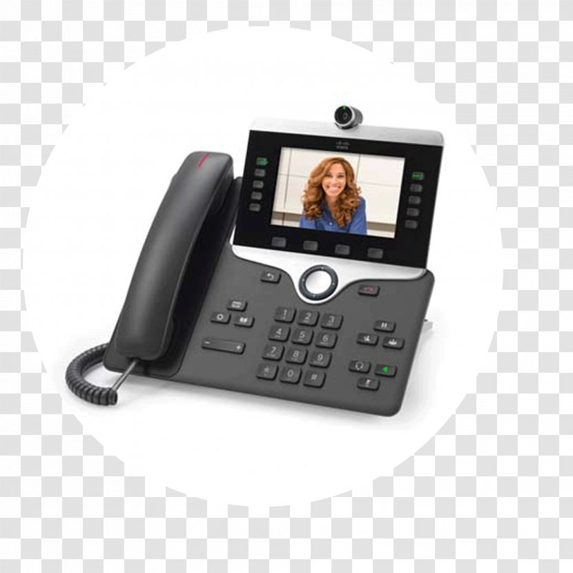 VoIP Phone Cisco 8845 Telephone Systems 8865 - Telephony - Telecommunication Transparent PNG
