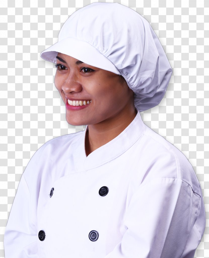 Sun Hat Chef Chief Cook Cooking - Neck Transparent PNG