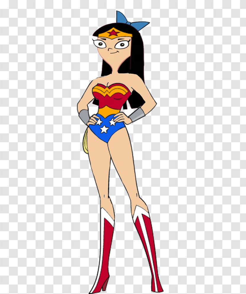 Wonder Woman Candace Flynn Isabella Garcia-Shapiro Phineas Ferb Fletcher - Flower Transparent PNG