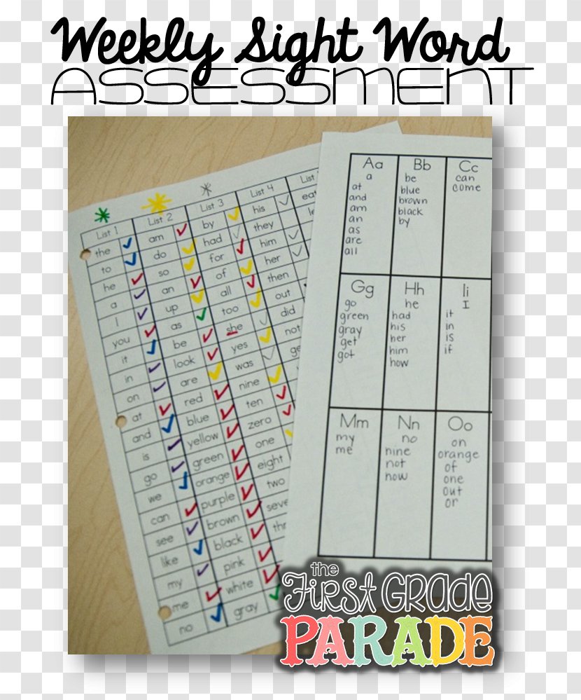 Sight Word Dolch List Learning First Grade Transparent PNG