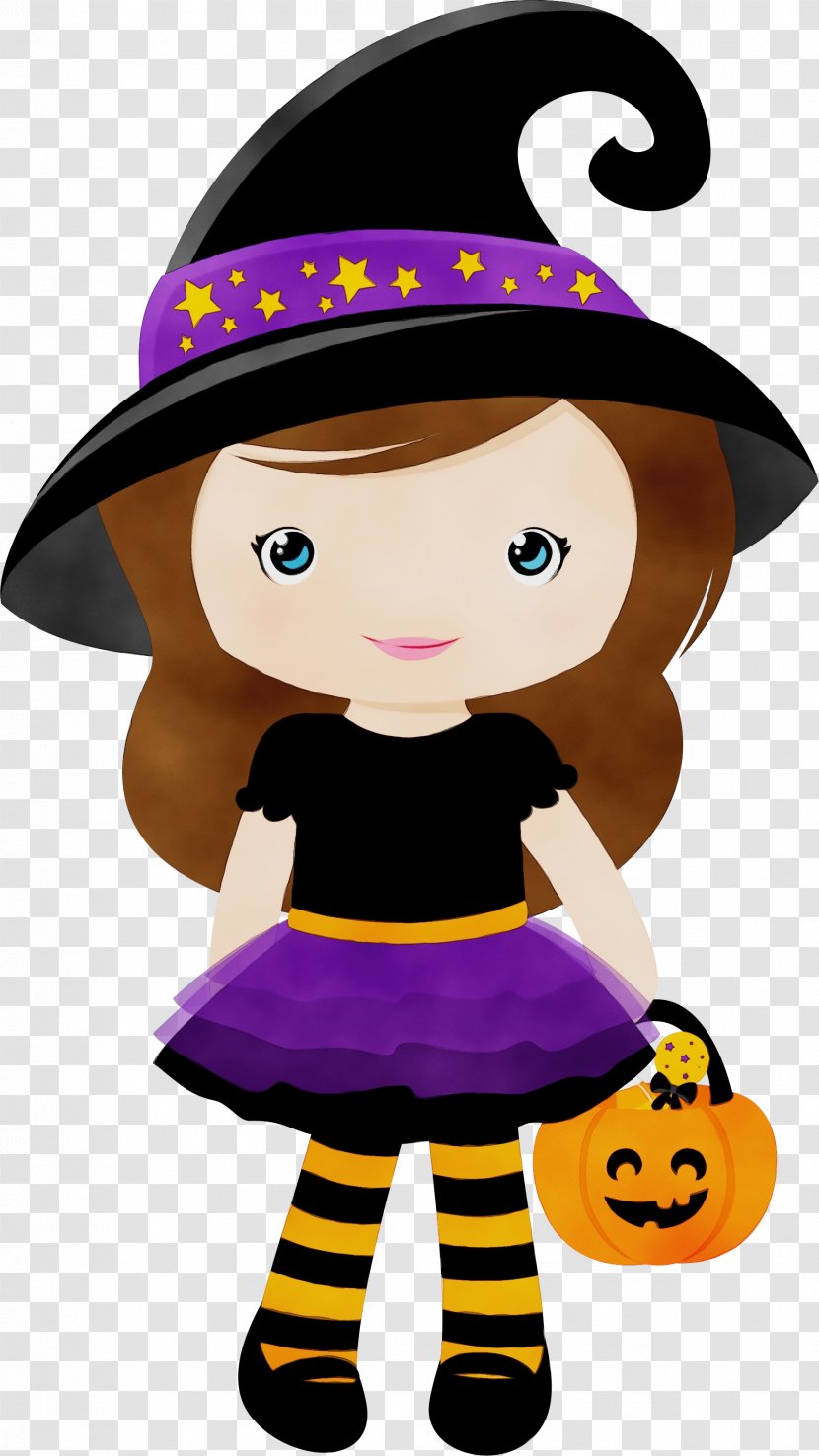 Halloween Party Invitation - Witch Hat - Fictional Character Headgear Transparent PNG