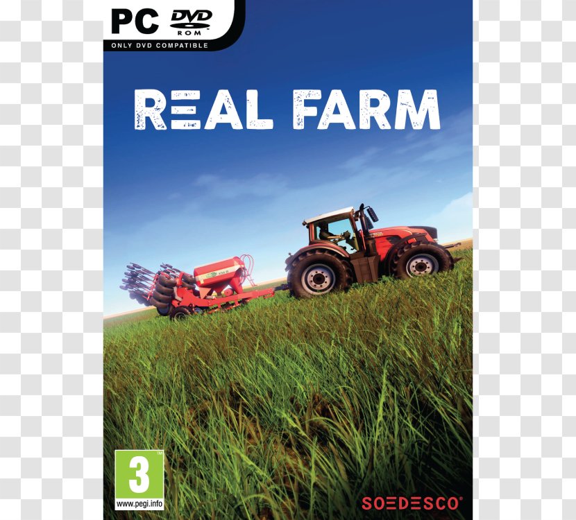 Real Farm Farming Simulator 17 Agriculture PlayStation 4 - Game Transparent PNG
