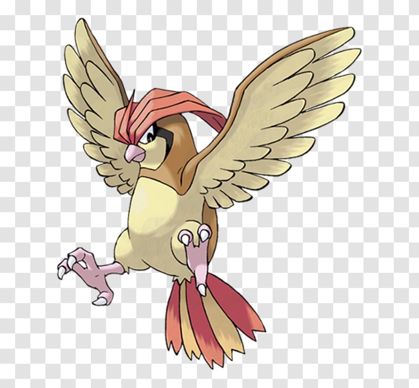 Pokémon Red And Blue Pidgeotto Universe - Pokedex - Pidgey Transparent PNG