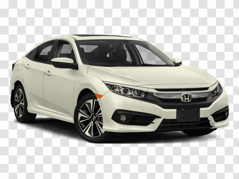 2018 Honda Civic EX Sedan Car LX EX-L - Hatchback Transparent PNG