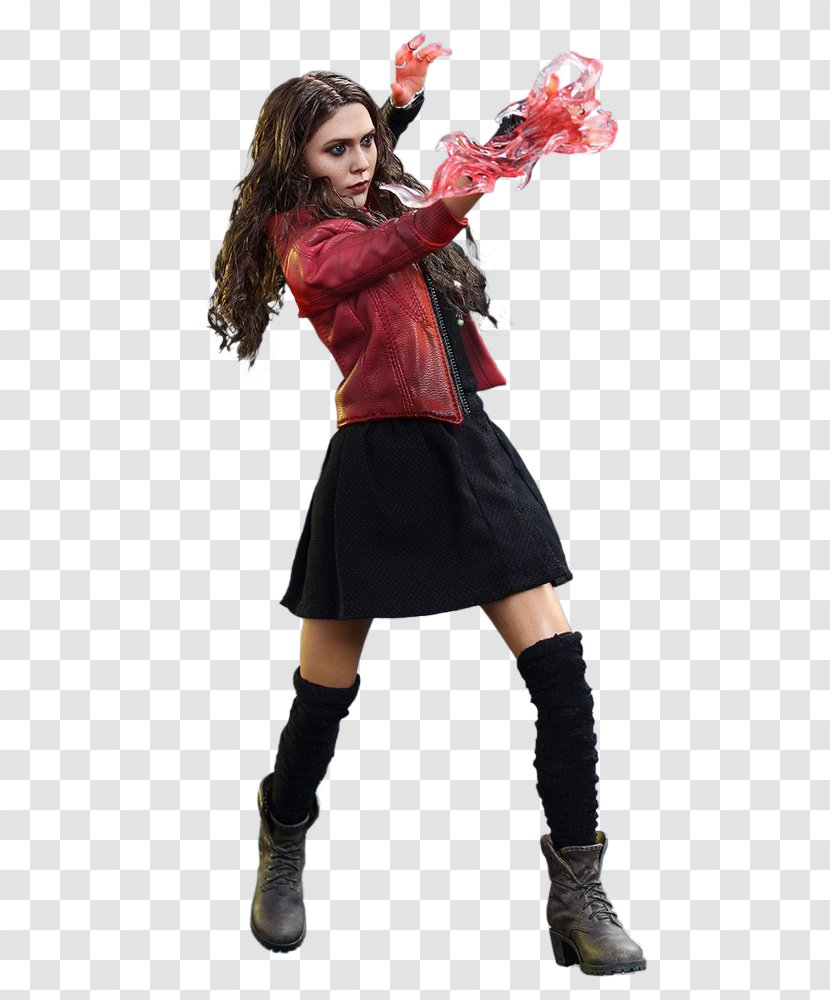 Elizabeth Olsen Wanda Maximoff Avengers: Age Of Ultron Hot Toys Limited - Sideshow Collectibles Transparent PNG
