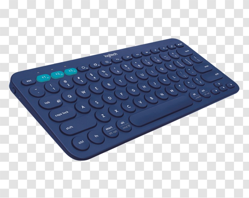 Computer Keyboard Logitech Multi-Device K380 Bluetooth Wireless - Handheld Devices Transparent PNG