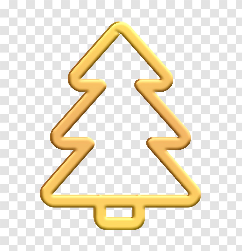 Christmas Icon Holiday New Year - Triangle - Sign Symbol Transparent PNG