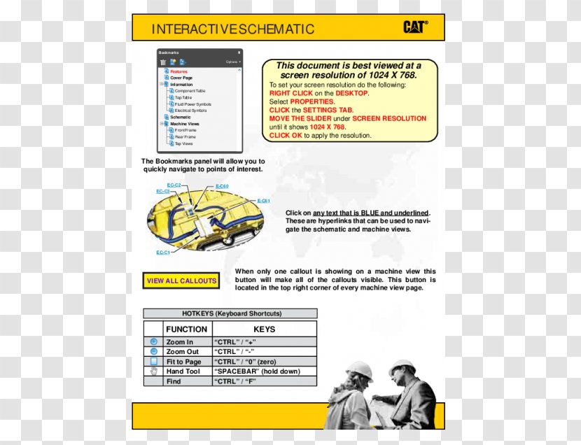 Caterpillar Inc. Skid-steer Loader Wiring Diagram Schematic - Excavator Transparent PNG