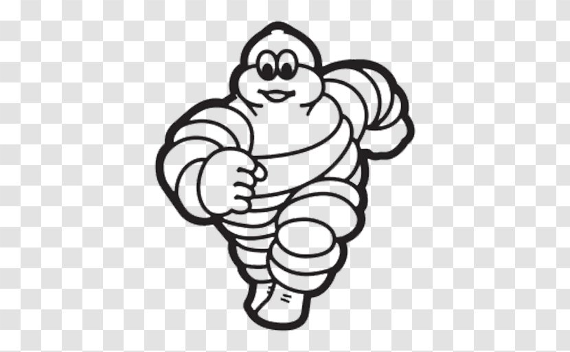 Car Michelin Man Tire Decal - Frame Transparent PNG