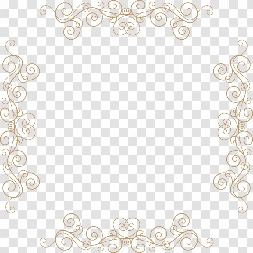 White Black Flower Pattern - And - Line Transparent PNG