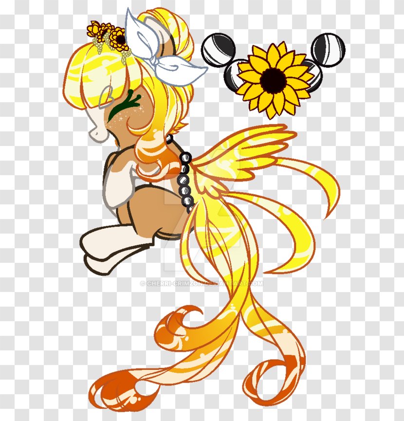 Honey Bee Pony DeviantArt - Pollinator - Common Sunflower Transparent PNG