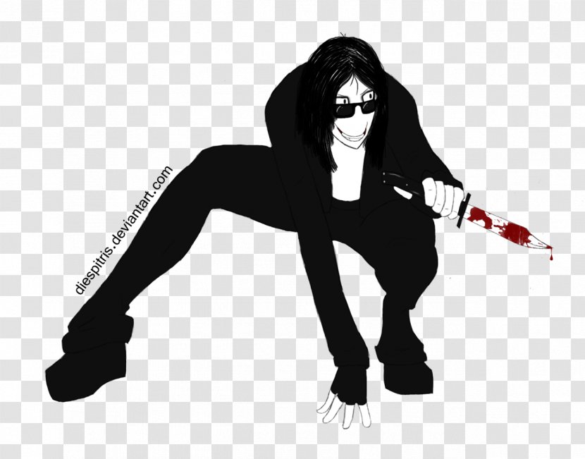 Jeff The Killer Creepypasta YouTube - Silhouette - Michael Myers Transparent PNG