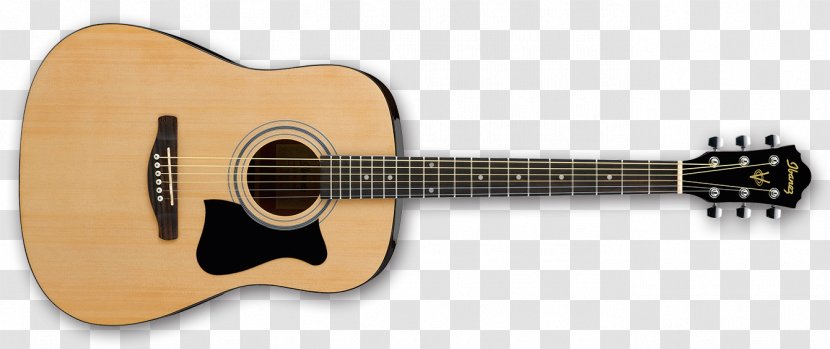 Ibanez Dreadnought Steel-string Acoustic Guitar - Tree - Jam Transparent PNG