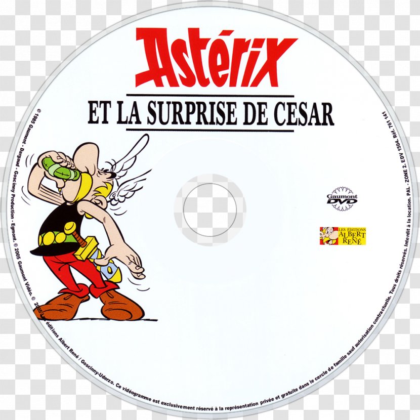 Compact Disc Cartoon Film Asterix Clip Art - Sticker - Aster Banner Transparent PNG