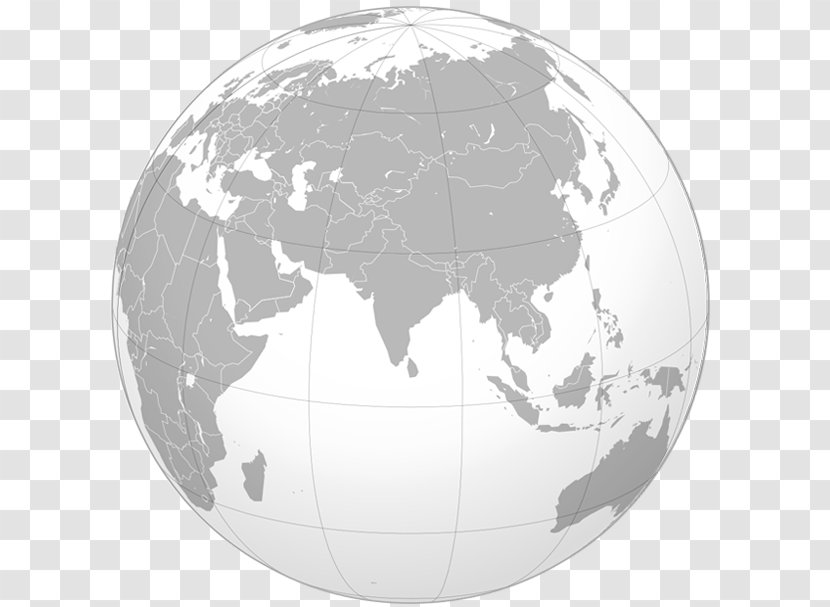 World Map Jaffna Globe - Physische Karte Transparent PNG