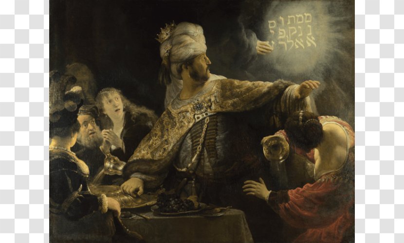 Belshazzar's Feast National Gallery Painting Art Exhibition Transparent PNG