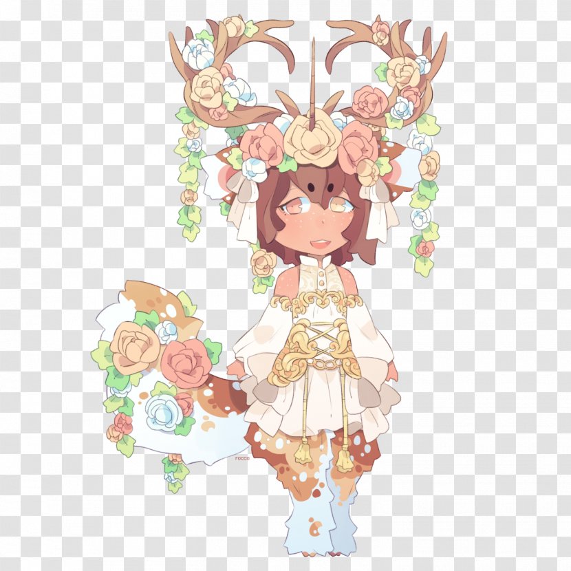 Illustration Costume Product Cartoon Legendary Creature - Mythical - Bambi On Frozen Pond Transparent PNG