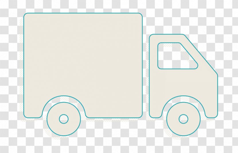 Transport Icon I Love Shopping Cargo Truck - Model Car Van Transparent PNG