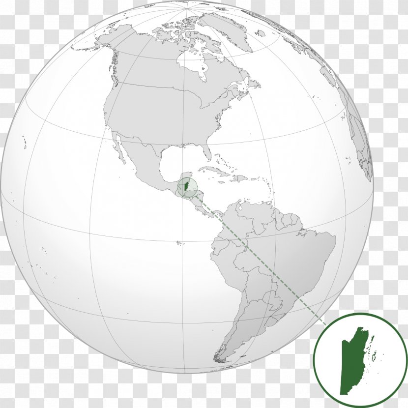British Honduras World Map Belize Transparent PNG