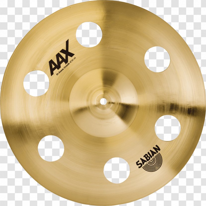 Sabian Crash Cymbal Drums HHX - Heart Transparent PNG