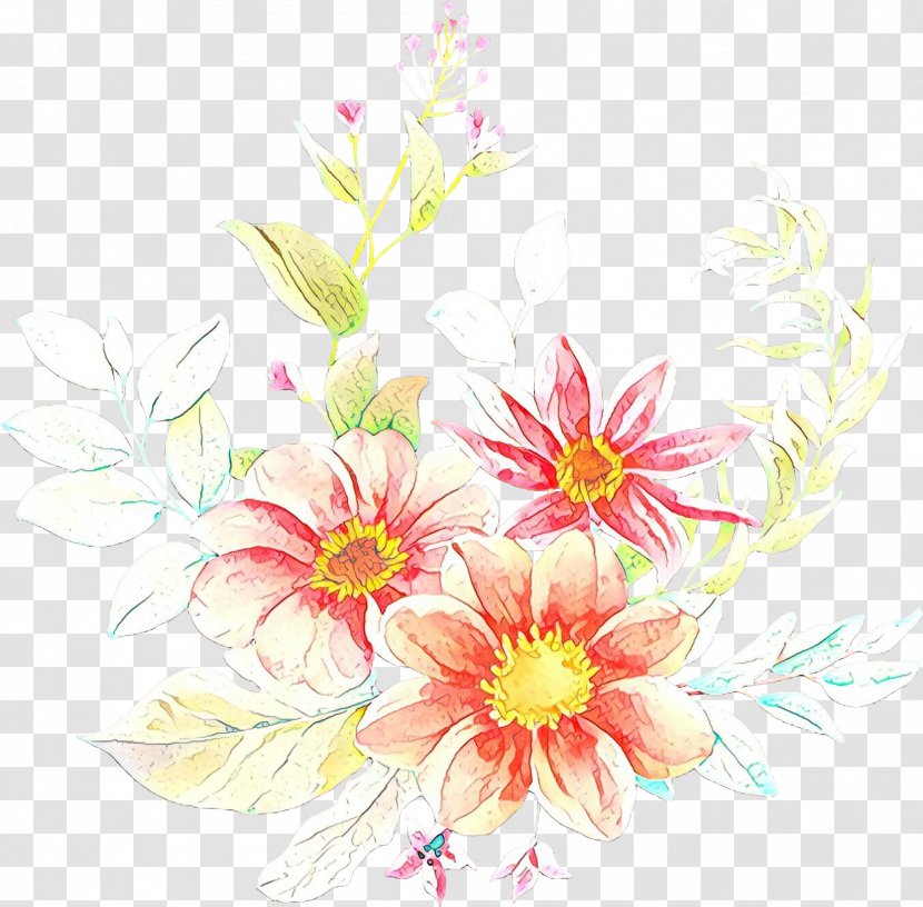 Flower Art Watercolor - Plant - Herbaceous Artificial Transparent PNG