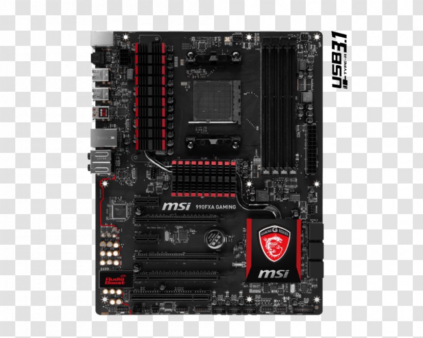 Graphics Cards & Video Adapters Socket AM3+ Motherboard MSI - System - Power Transparent PNG