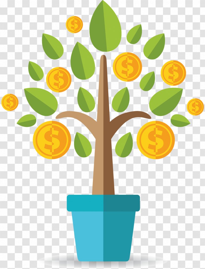 Business Alanine Transaminase Accounting Asset Wealth - Orange - Money Tree Transparent PNG