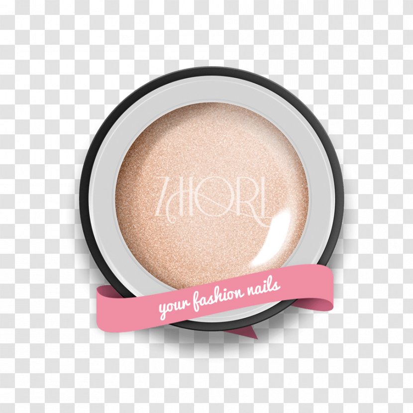 Face Powder Cosmetics Nail Polish Glitter Gel - Paintbrush - Rose Color Transparent PNG