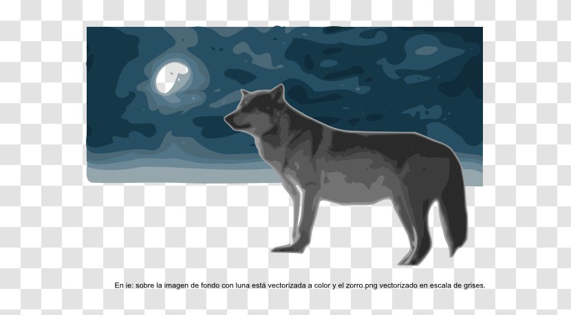 Gray Wolf Inkscape GIMP Chart - Fauna - Magzine Transparent PNG