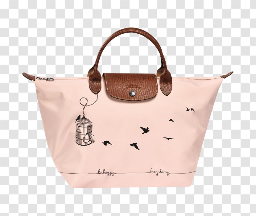 Longchamp Handbag Pliage Tote Bag - Boutique Transparent PNG