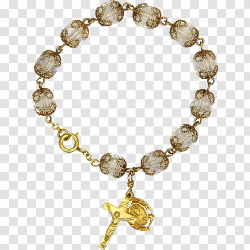 Charm Bracelet Gold-filled Jewelry First Communion - Necklace - Gold Transparent PNG