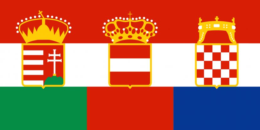 Republic Of German-Austria Austria-Hungary Austrian Empire Austro-Hungarian Compromise 1867 - Flag Hungary - Cliparts Transparent PNG