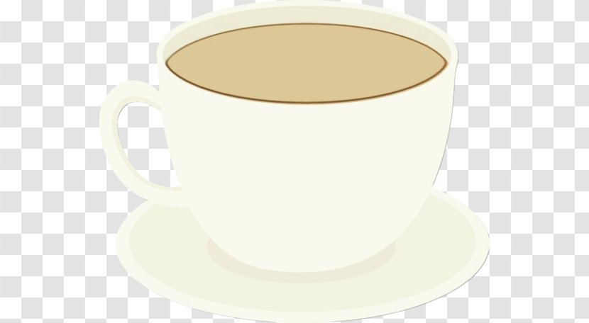 Coffee Cup - Espresso Beige Transparent PNG