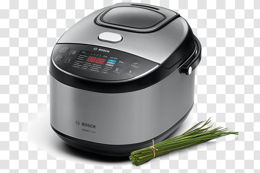 Rice Cookers Multicooker Bosch AutoCook MUC28B64 Robert GmbH Pressure Cooking - Home Appliance Transparent PNG