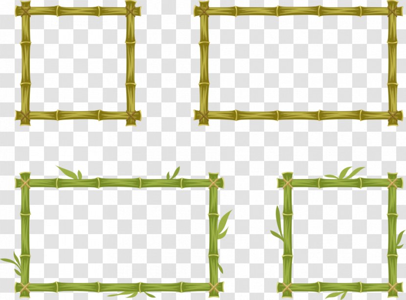 Bamboo Euclidean Vector - Phyllostachys - Frame Transparent PNG