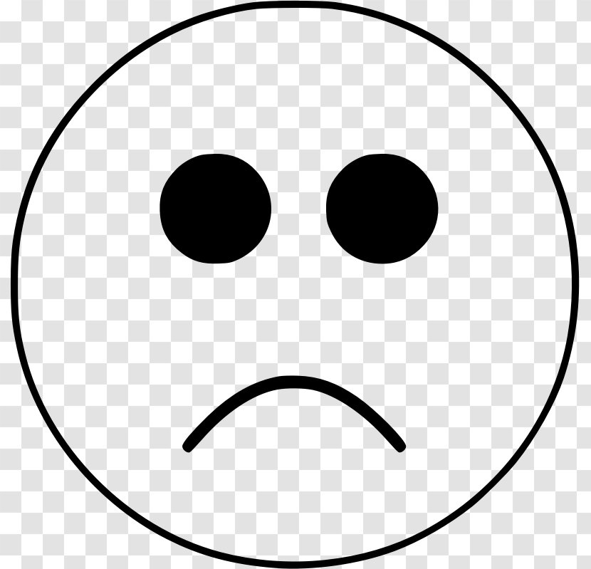 Smiley Frown Sadness Clip Art - Face Transparent PNG