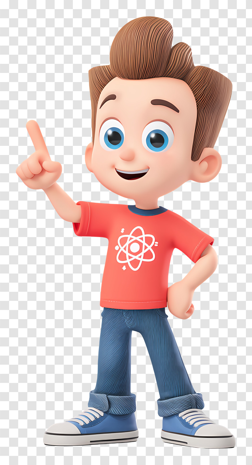 Jimmy Neutron - Happy Boy In Science T-Shirt Transparent PNG
