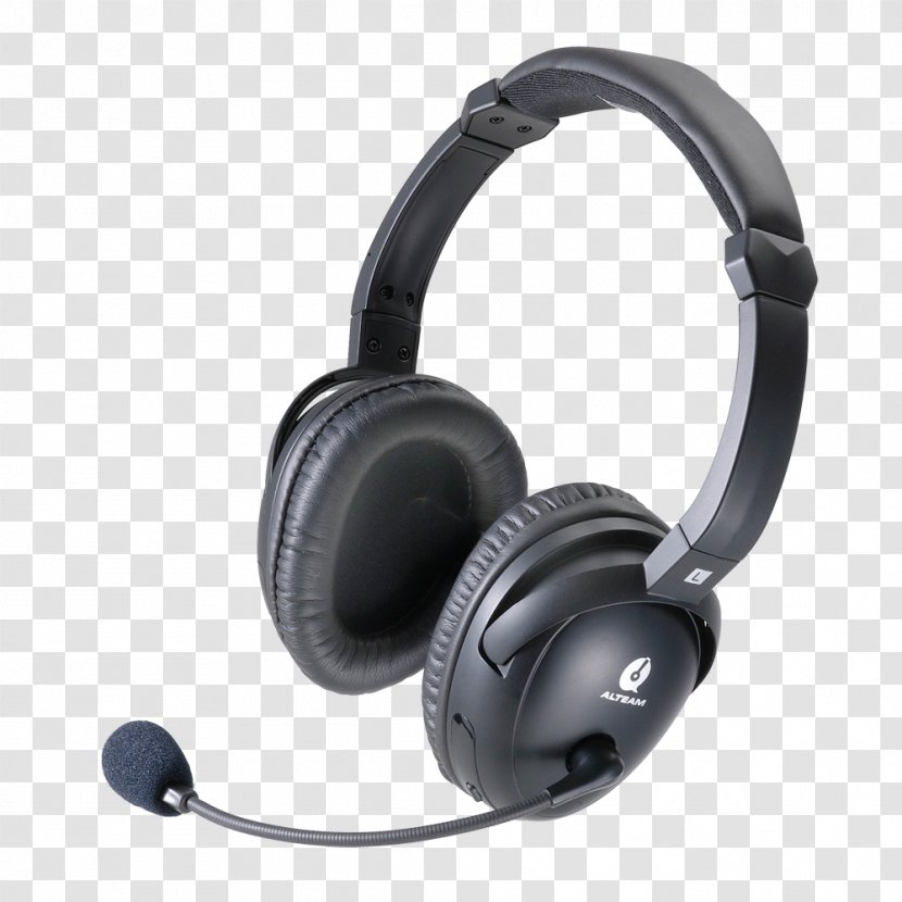 Microphone Headphones Audio Laptop Sound - Headset - In Hand Transparent PNG