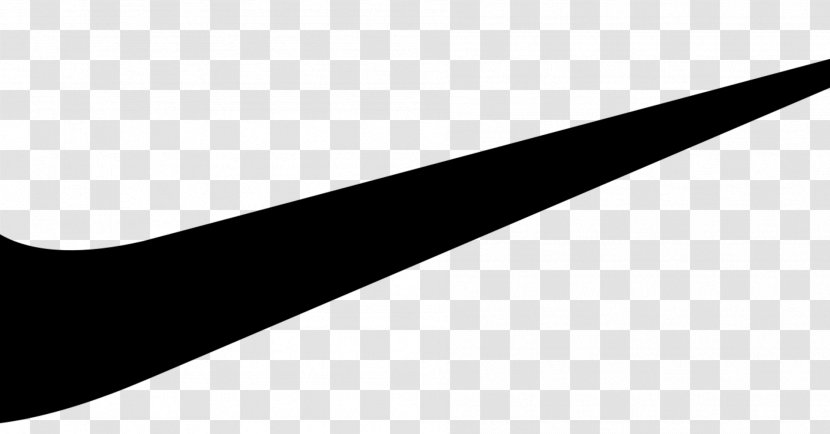 Swoosh Nike Brand Logo - Black And White - To Sum Up Transparent PNG