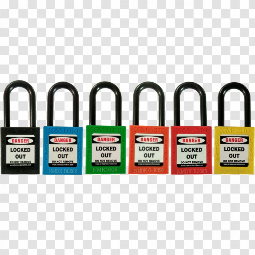 Padlock Lockout-tagout Master Lock Shackle - Cupboard Transparent PNG