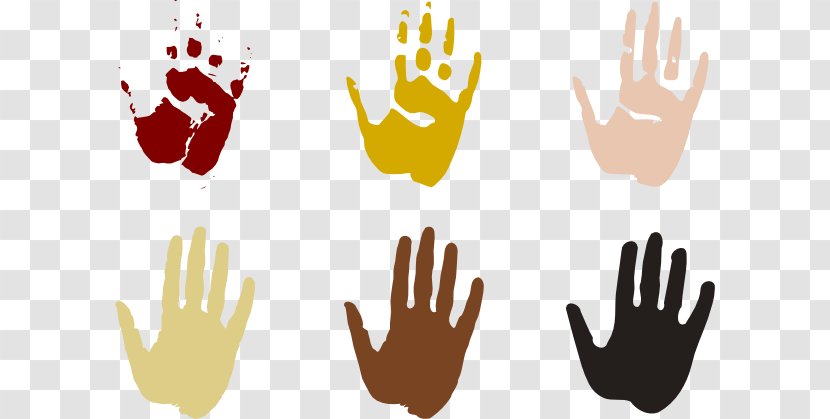 Hand Clip Art - Pixabay - Free Vector Baby Handprint Transparent PNG