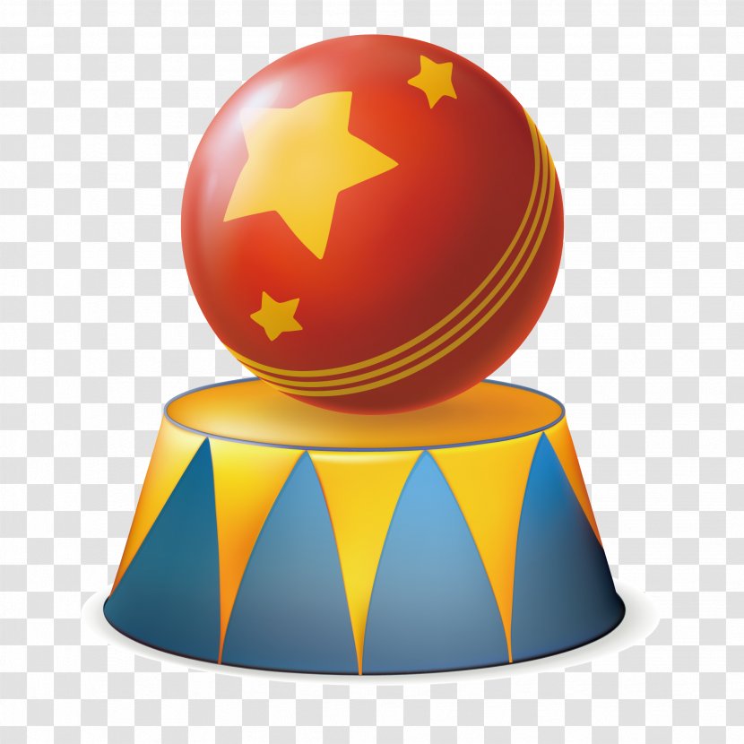 Circus Euclidean Vector - Sphere - Juggling Children's Toys Material Transparent PNG