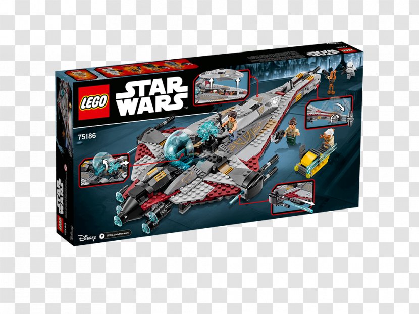 Amazon.com Lego Star Wars Toy - The Last Jedi Transparent PNG