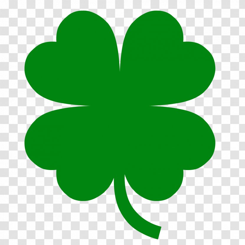 Four-leaf Clover Luck Saint Patrick's Day Clip Art - Patrick Transparent PNG