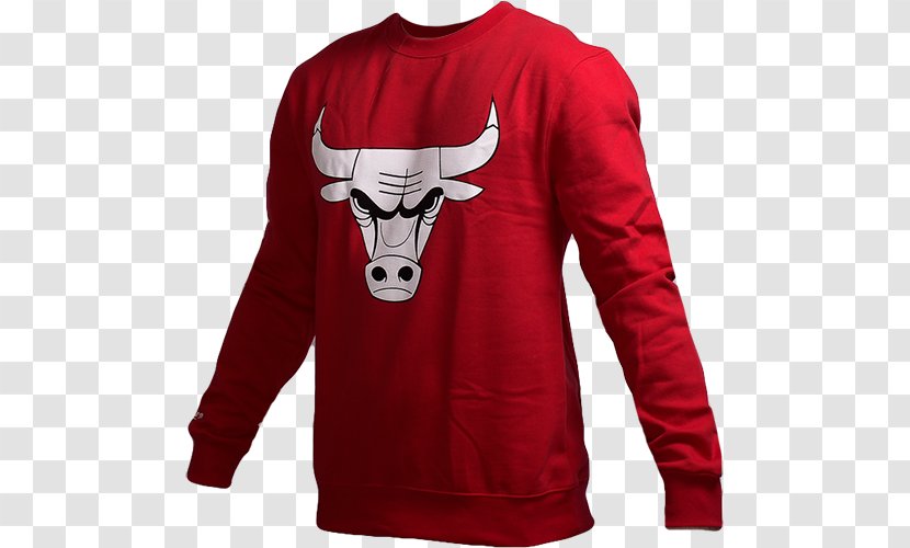 T-shirt Chicago Bulls NBA Sleeve - Long Sleeved T Shirt Transparent PNG