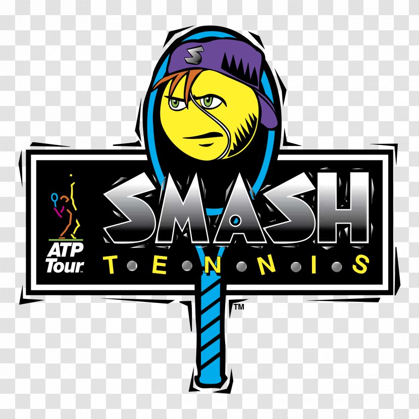 Logo Clip Art Vector Graphics Smash Image - Yellow - Tennis Transparent PNG
