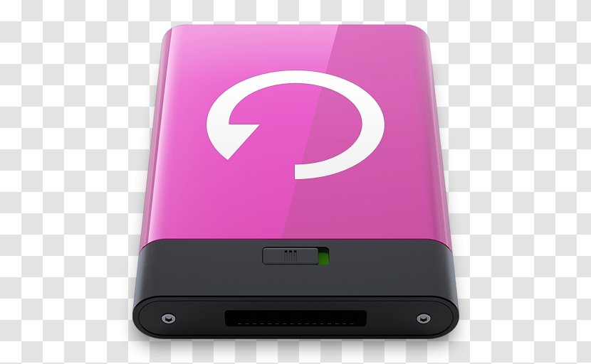 Pink Electronic Device Gadget Multimedia - Data - Backup W Transparent PNG