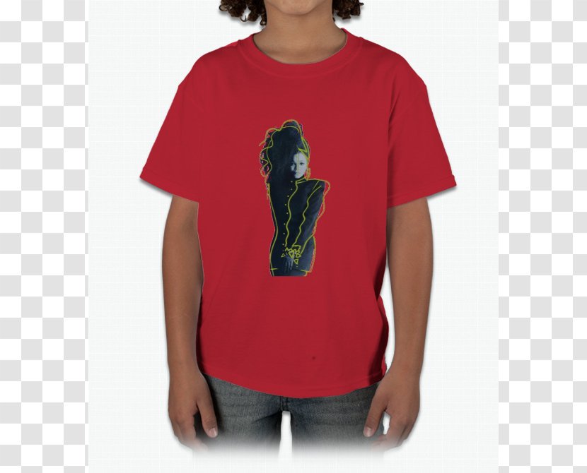 T-shirt Gift Pocket Gildan Activewear - Janet Jackson Transparent PNG