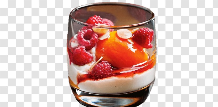 Peach Melba Cream Panna Cotta French Cuisine Milk Transparent PNG